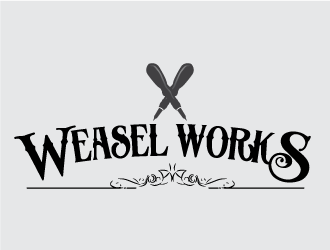 Weasel Works logo design by corneldesign77