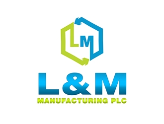 L&M Manufacturing PLC logo design by XyloParadise
