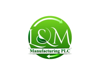 L&M Manufacturing PLC logo design by uttam