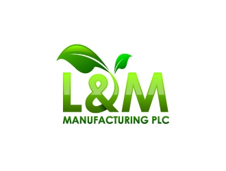 L&M Manufacturing PLC logo design by uttam