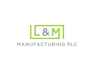 L&M Manufacturing PLC logo design by checx