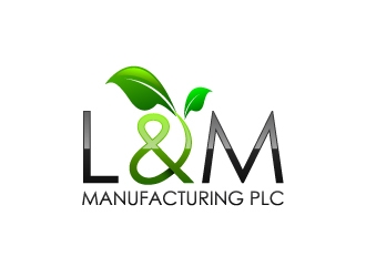 L&M Manufacturing PLC logo design by uttam