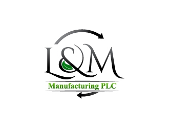 L&M Manufacturing PLC logo design by uttam