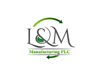 L&M Manufacturing PLC logo design by uttam