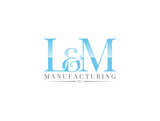 L&M Manufacturing PLC logo design by pakNton