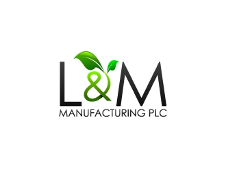 L&M Manufacturing PLC logo design by uttam