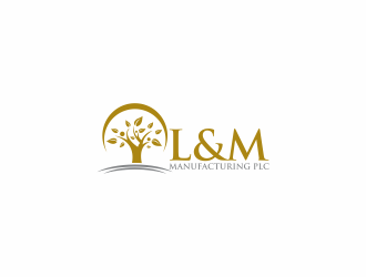 L&M Manufacturing PLC logo design by haidar