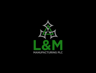 L&M Manufacturing PLC logo design by theSONK