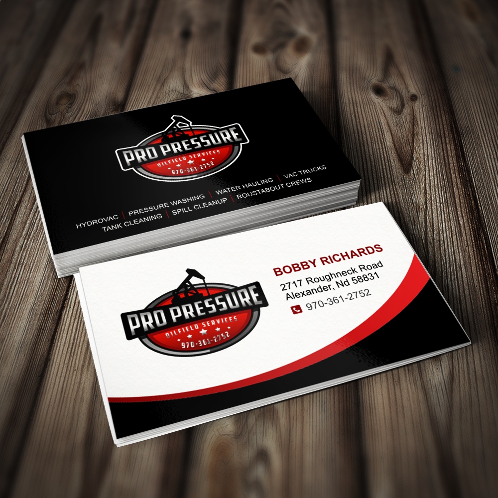 PRO PRESSURE OILFIELD SERVICES logo design by Kindo