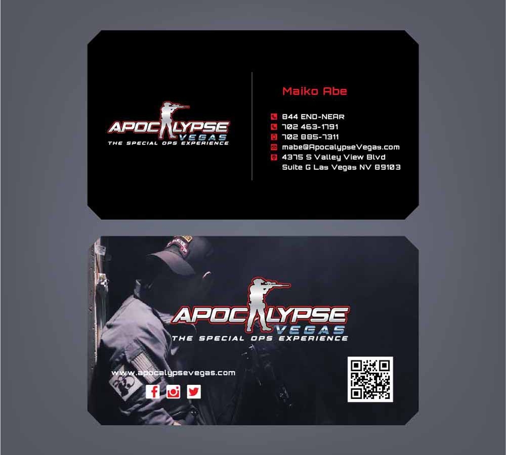 Apocalypse Vegas: The Special Ops Experience logo design by SOLARFLARE