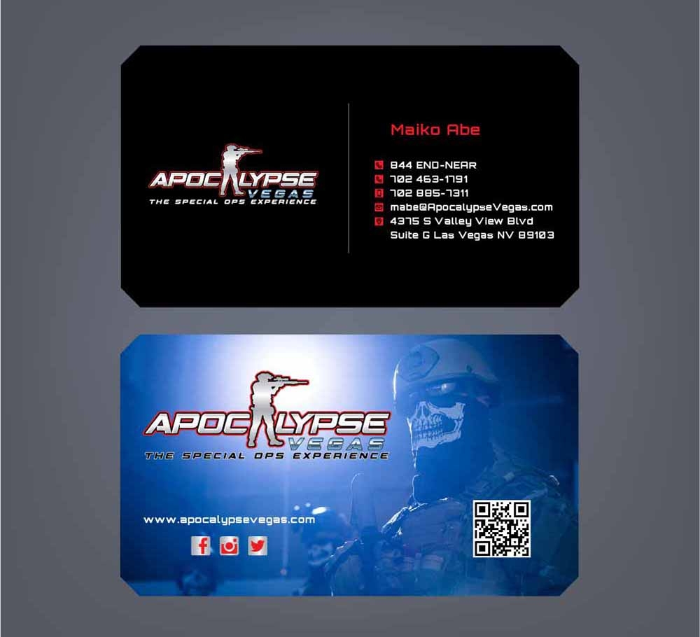 Apocalypse Vegas: The Special Ops Experience logo design by SOLARFLARE