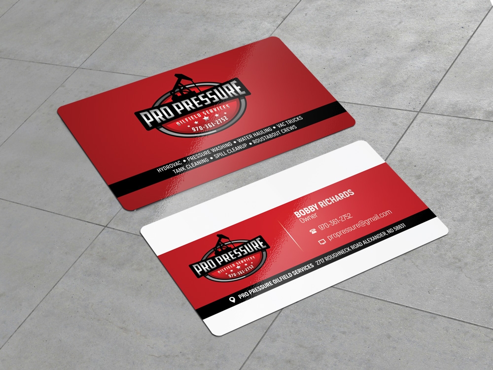 PRO PRESSURE OILFIELD SERVICES logo design by aamir