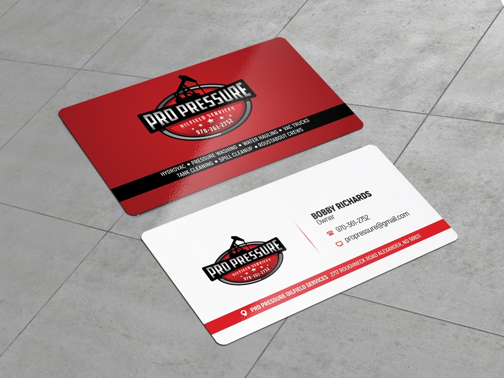 PRO PRESSURE OILFIELD SERVICES logo design by aamir