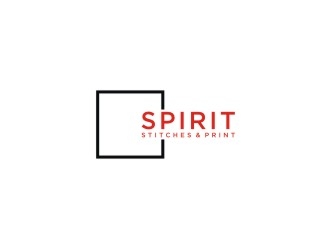 Spirit Stitches &amp; Print logo design by Franky.