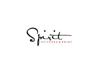 Spirit Stitches & Print logo design by Franky.