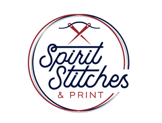 Spirit Stitches &amp; Print logo design by akilis13