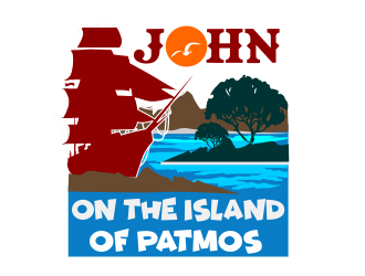 John: On the Island of Patmos logo design by cgage20