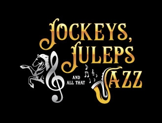 Jockeys, Juleps and all that Jazz logo design by daywalker