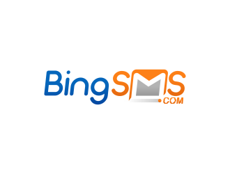 BingSMS or BingSMS.com logo design by mikael