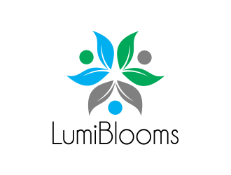 Lumi Blooms  logo design by AisRafa