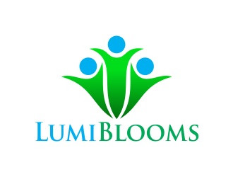 Lumi Blooms  logo design by AisRafa