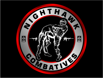Nighthawk Combatives logo design by meliodas
