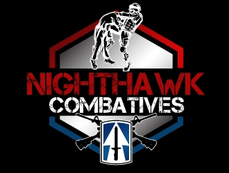 Nighthawk Combatives logo design by quanghoangvn92