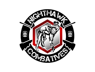 Nighthawk Combatives logo design by quanghoangvn92