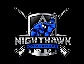 Nighthawk Combatives logo design by DreamLogoDesign