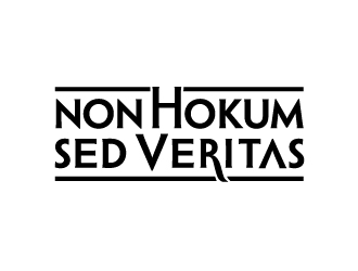 Non Hokum Sed Veritas logo design by josephope
