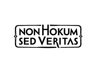 Non Hokum Sed Veritas logo design by josephope