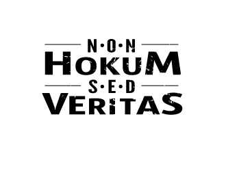 Non Hokum Sed Veritas logo design by ivory