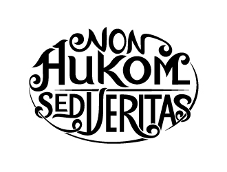 Non Hokum Sed Veritas logo design by josephope