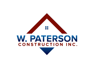 W. Paterson Construction Inc. logo design by BeDesign