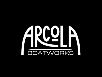 Arcola Boatworks logo design by MarkindDesign