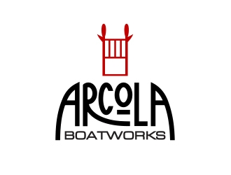 Arcola Boatworks logo design by MarkindDesign