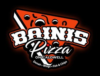 Bainis Pizza on Caldwell logo design by DreamLogoDesign