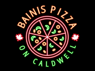 Bainis Pizza on Caldwell logo design by DreamLogoDesign