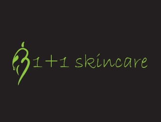 1 1 skincare logo design by uttam