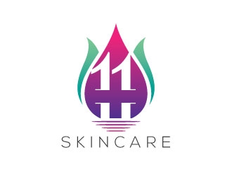 1 1 skincare logo design by sanu