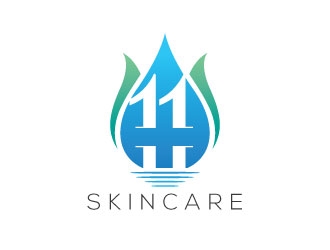 1 1 skincare logo design by sanu