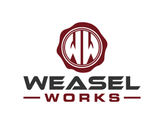 Weasel Works logo design by akilis13