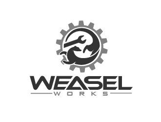 Weasel Works logo design by THOR_
