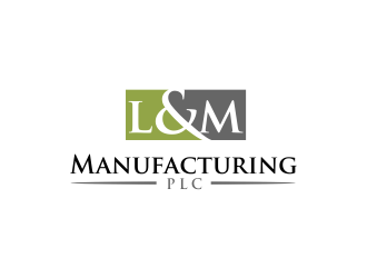 L&M Manufacturing PLC logo design by oke2angconcept