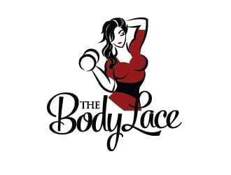 The Body Lace    logo design by moomoo