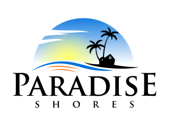Paradise Shores logo design by AisRafa