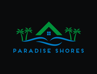 Paradise Shores logo design by EkoBooM