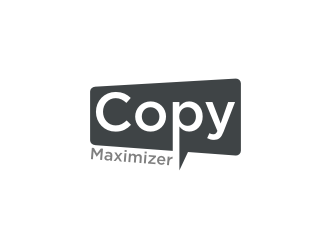 Copy Maximizer   logo design by bricton