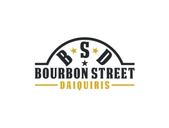 Bourbon Street Daiquiris logo design by bricton