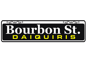 Bourbon Street Daiquiris logo design by coco